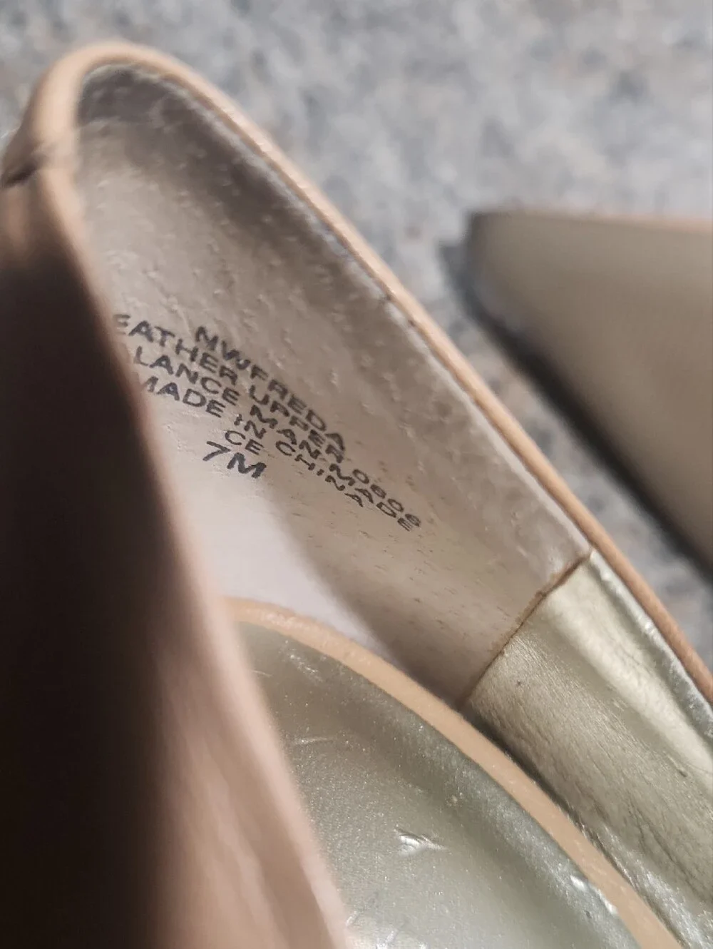 Nine West Freda Nude Pointed-Toe Leather Stiletto Pumps Classic Chic Business